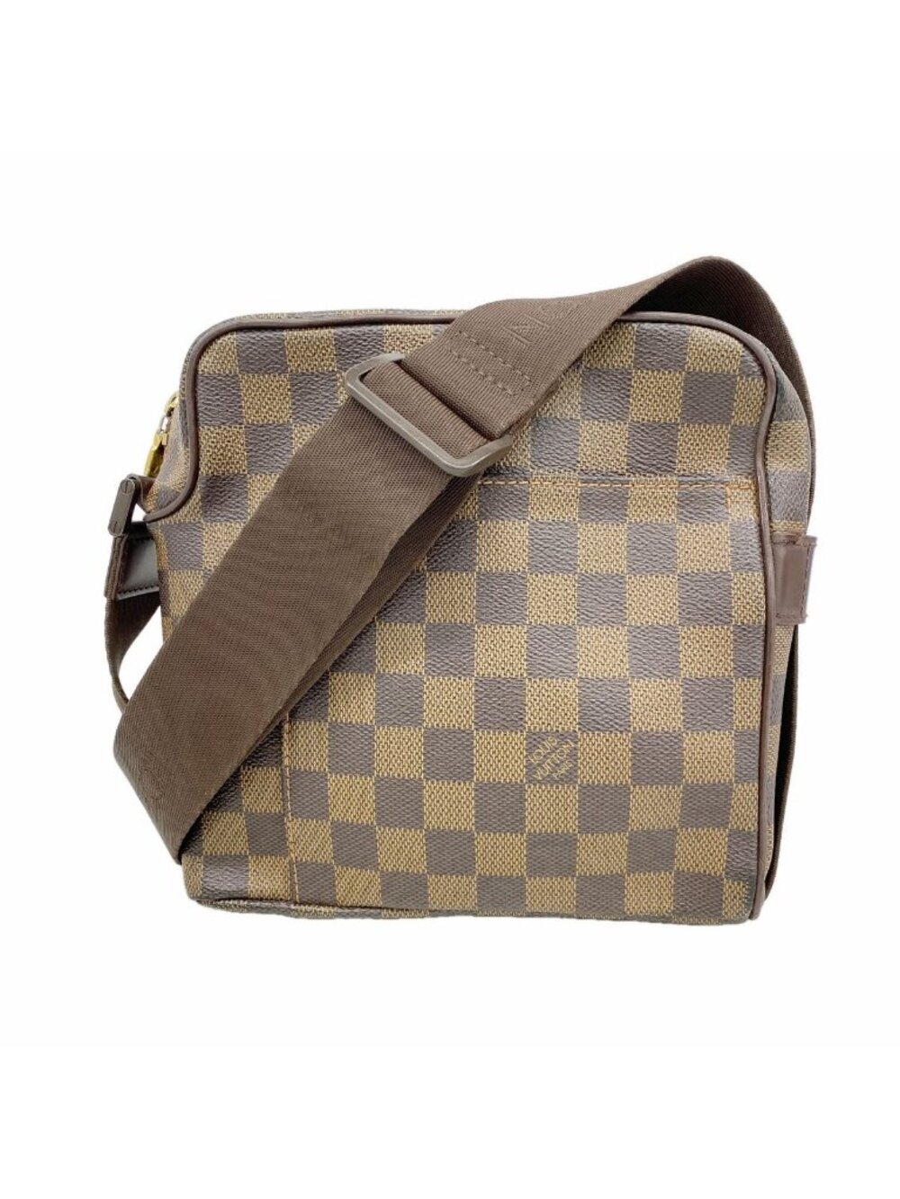 Louis Vuitton Shoulder Bag Damier Olaf PM Ebene
